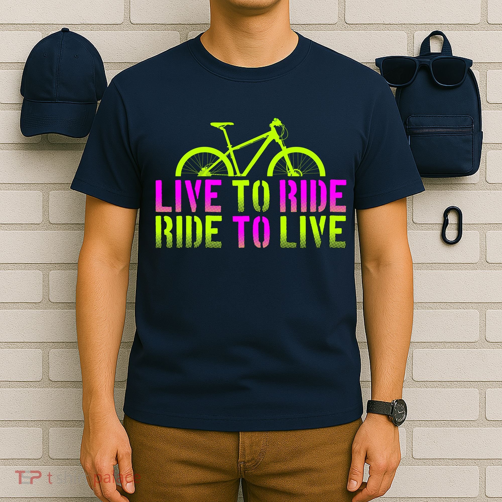 Live To Ride Ride To Live Bike T-Shirt