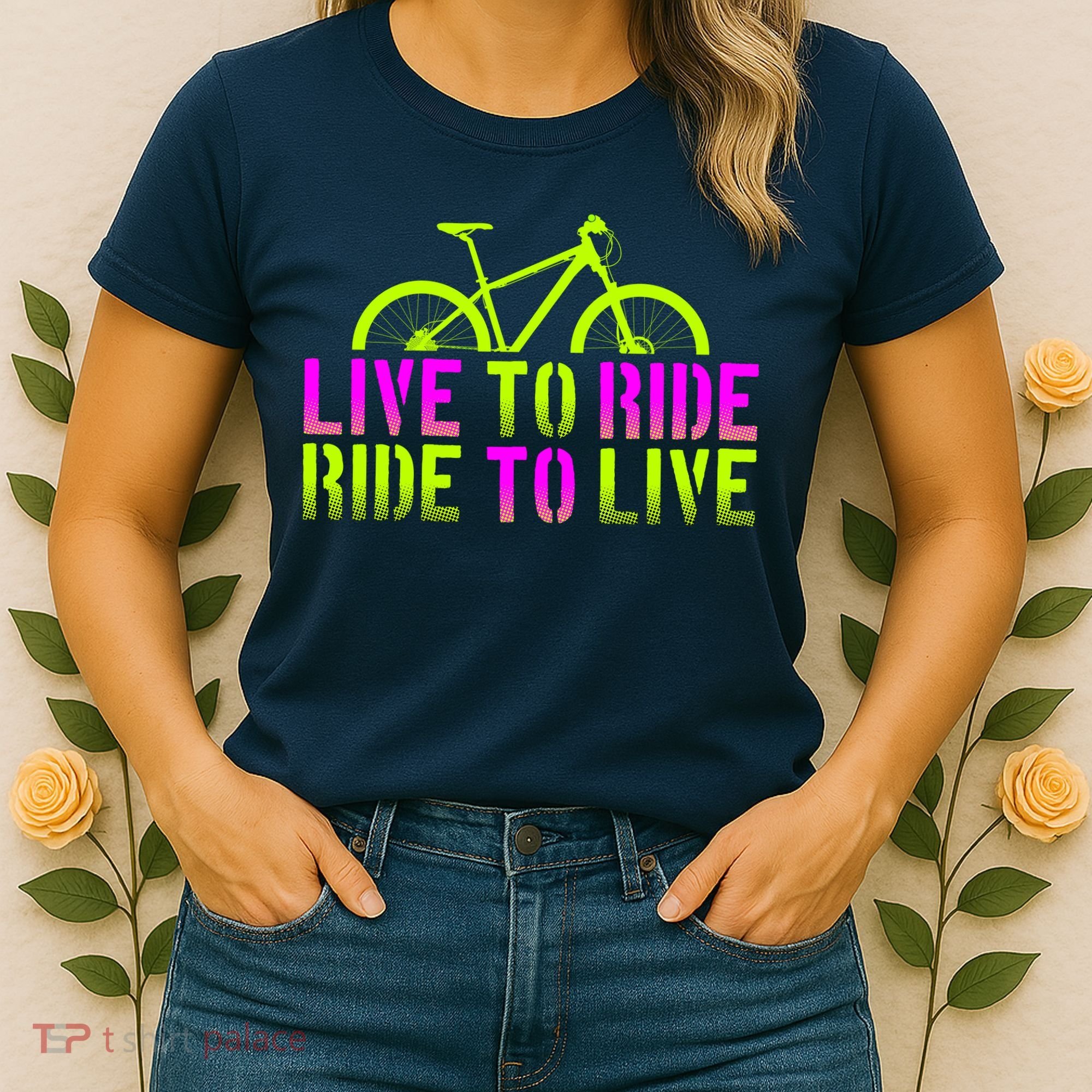 Live To Ride Ride To Live Bike Women's T-Shirt