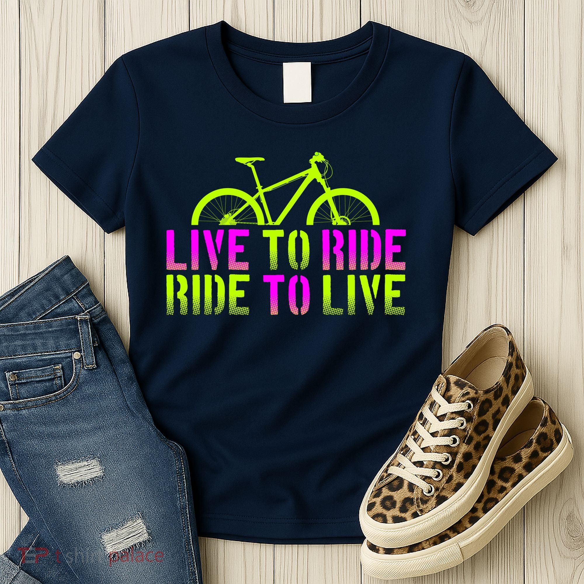 Live To Ride Ride To Live Bike Women's T-Shirt