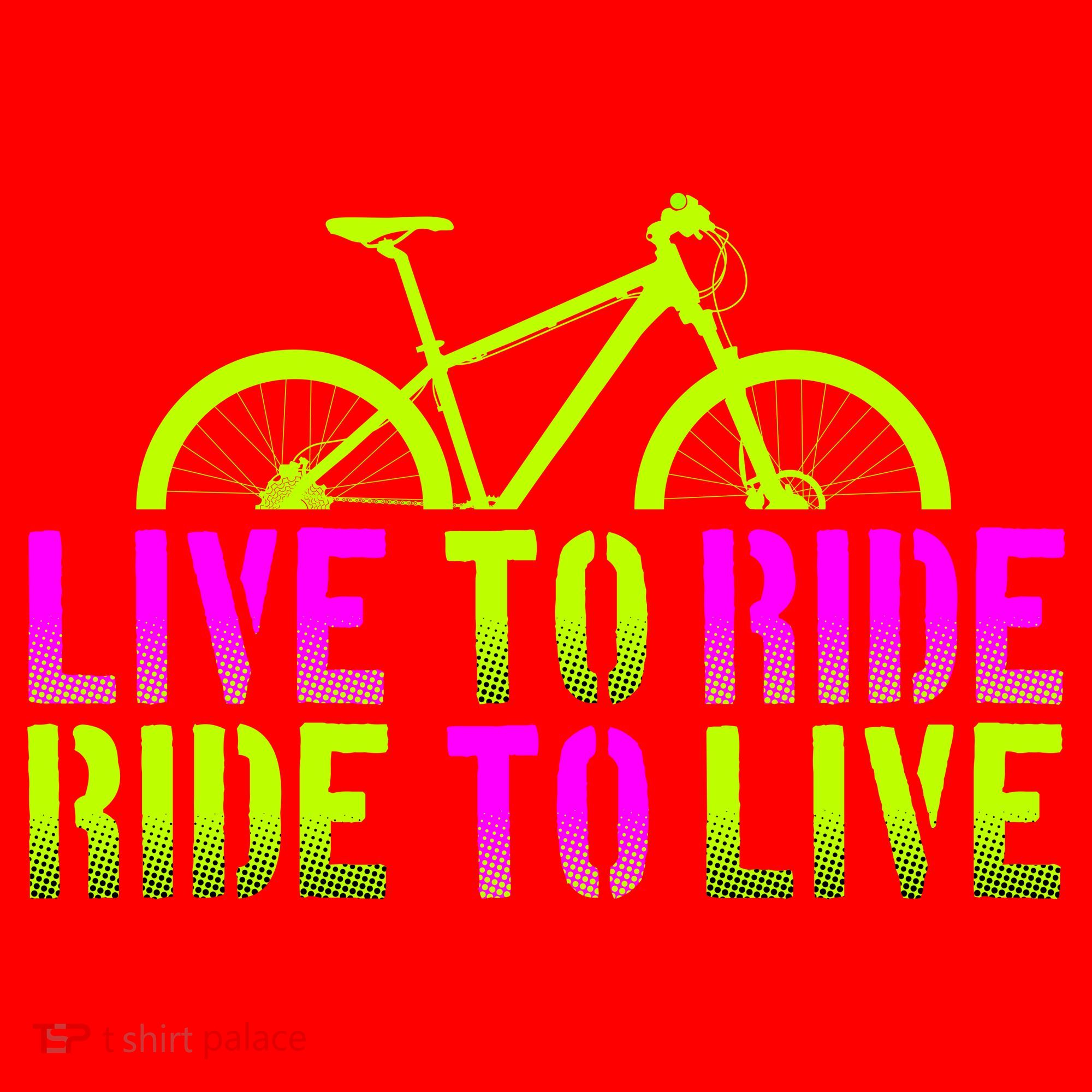 Live To Ride Ride To Live Bike Santa Hat