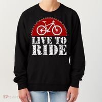 Live To Ride Biking Women's Sweatshirt thumb 0