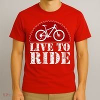 Live To Ride Biking T-Shirt thumb 3