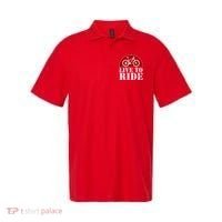 Live To Ride Biking Polo thumb 0