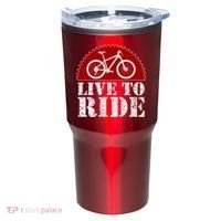 Live To Ride Biking Tumbler thumb 0