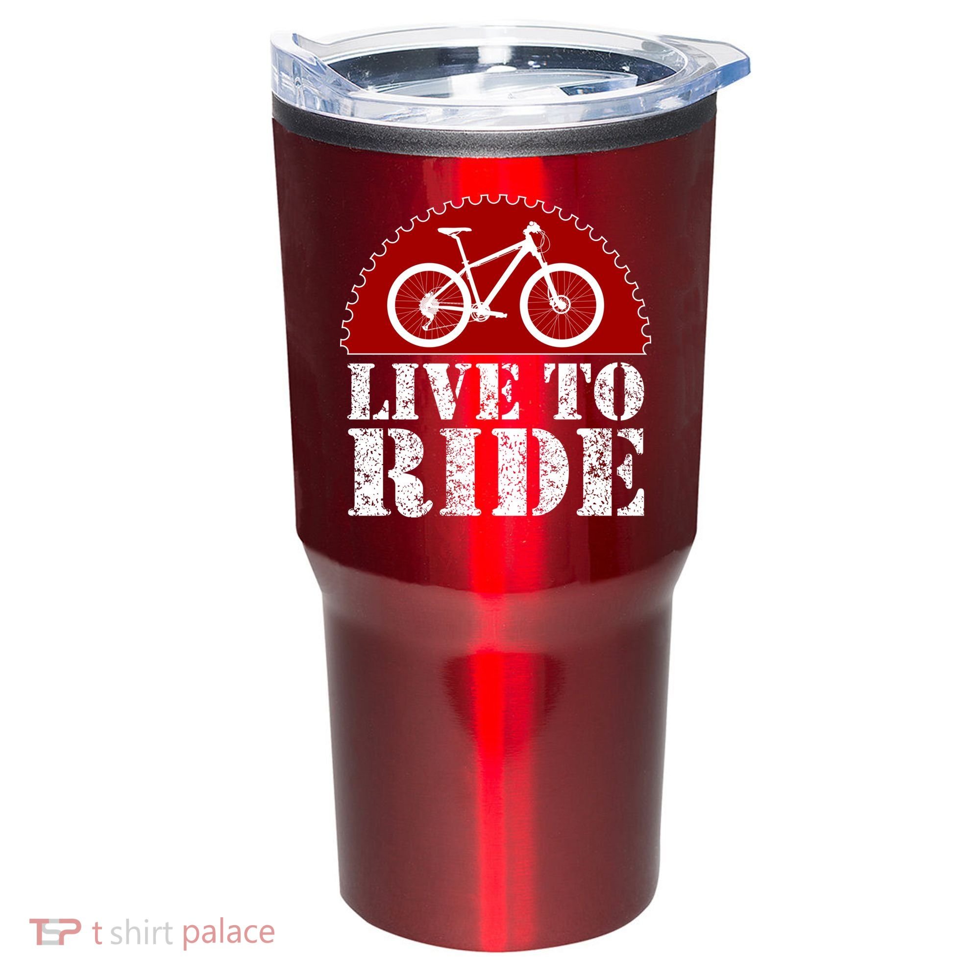 Live To Ride Biking Tumbler