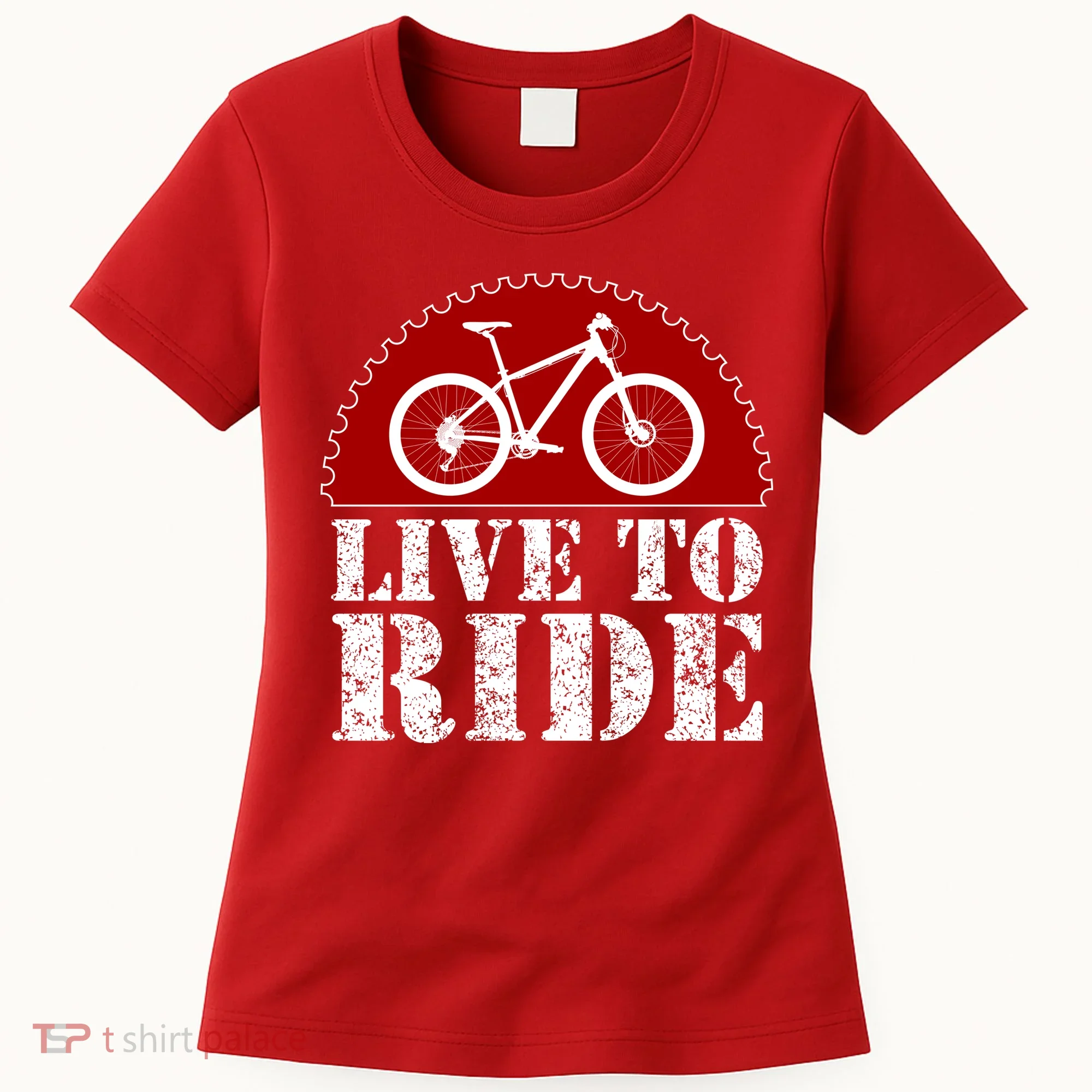 Live To Ride Biking Women's T-Shirt