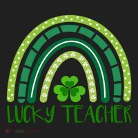 Lucky Teacher Rainbow St Patricks Day Women's Sweatshirt thumb 2