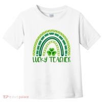 Lucky Teacher Rainbow St Patricks Day Toddler T-Shirt thumb 0