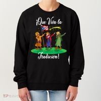 Los Tres Reyes Magos Three Wise Men Kings Dabbing Christmas TShirt Women's Sweatshirt thumb 0