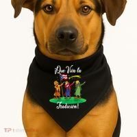 Los Tres Reyes Magos Three Wise Men Kings Dabbing Christmas TShirt USA-Made Doggie Bandana thumb 1