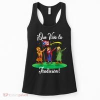 Los Tres Reyes Magos Three Wise Men Kings Dabbing Christmas TShirt Women's Tank Top thumb 0