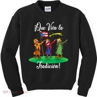 Los Tres Reyes Magos Three Wise Men Kings Dabbing Christmas TShirt Kids Sweatshirt thumb 0