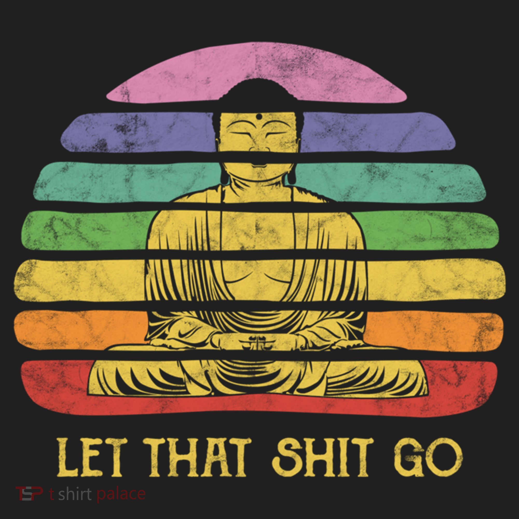 Let That Shitgo Buddha Cute Gift Funny Meditating Budda Budha Hat