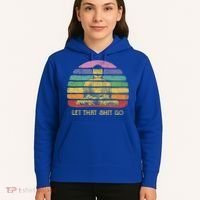 Let That Shitgo Buddha Cute Gift Funny Meditating Budda Budha Hoodie thumb 5