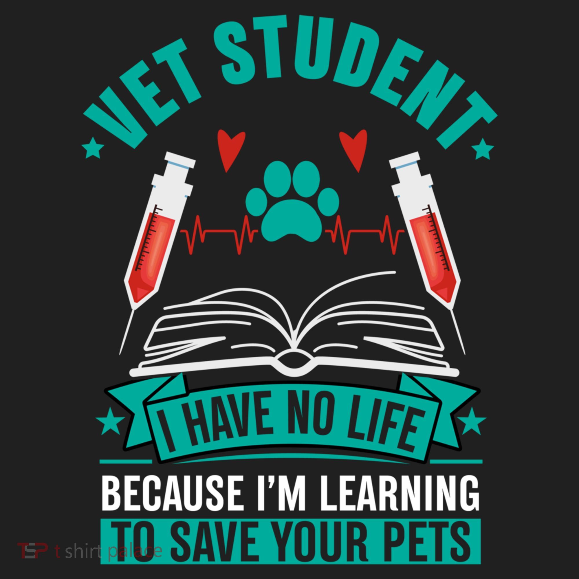 Learning To Save Pets Funny Vet Tech Veterinarians Student Cute Gift Beanie