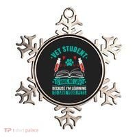 Learning To Save Pets Funny Vet Tech Veterinarians Student Cute Gift Ornament thumb 0