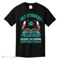 Learning To Save Pets Funny Vet Tech Veterinarians Student Cute Gift Kids T-Shirt thumb 0