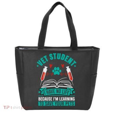 Learning To Save Pets Funny Vet Tech Veterinarians Student Cute Gift Tote Bag