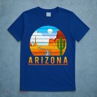 Love The State Of Arizona Desert Road And Saguaro Cactus Gift T-Shirt thumb 5