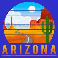 Love The State Of Arizona Desert Road And Saguaro Cactus Gift T-Shirt thumb 7