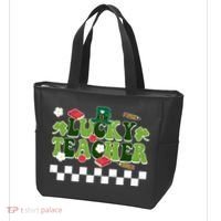 Lucky Teacher St Patrick's Day Holiday Tote Bag thumb 3