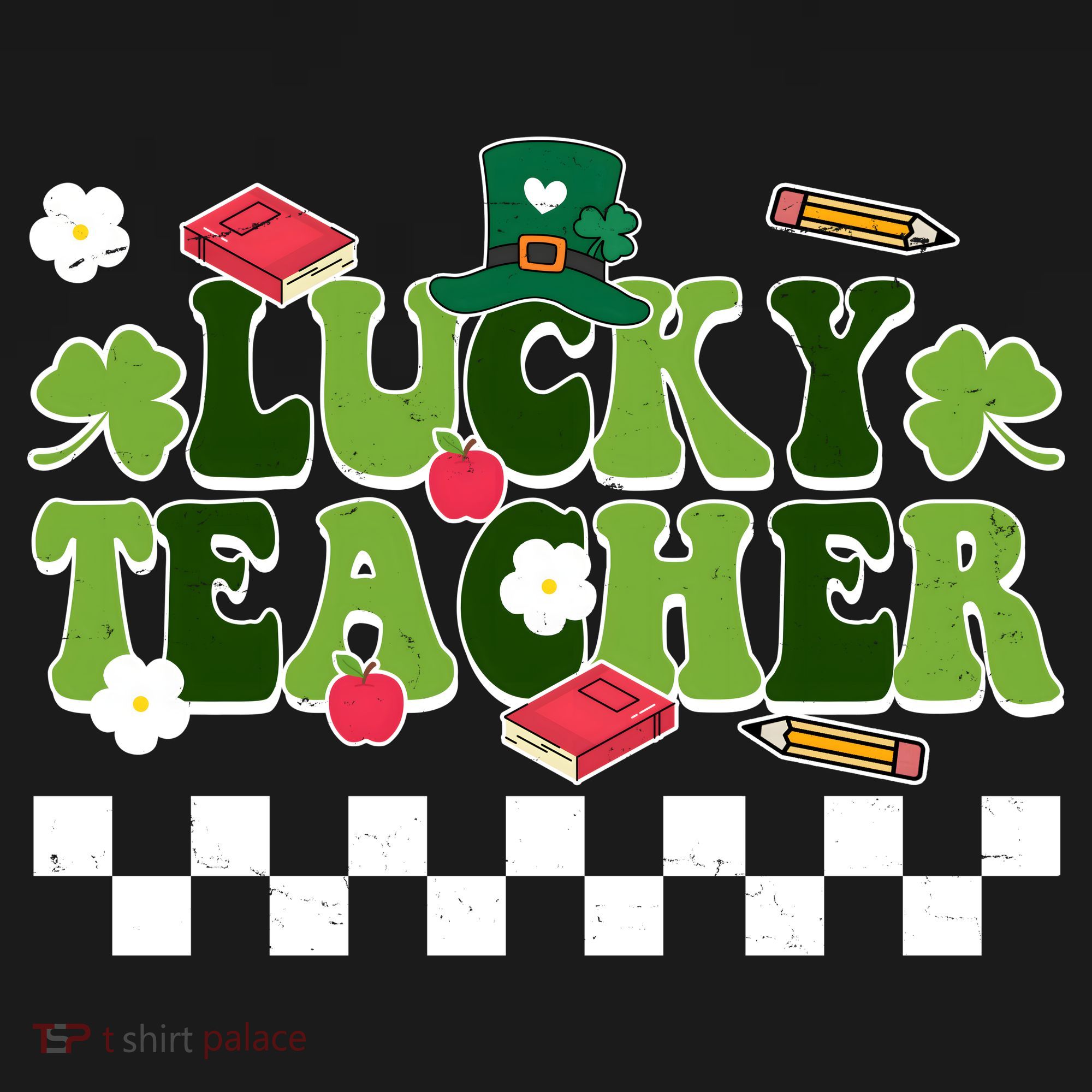 Lucky Teacher St Patrick's Day Holiday Tote Bag