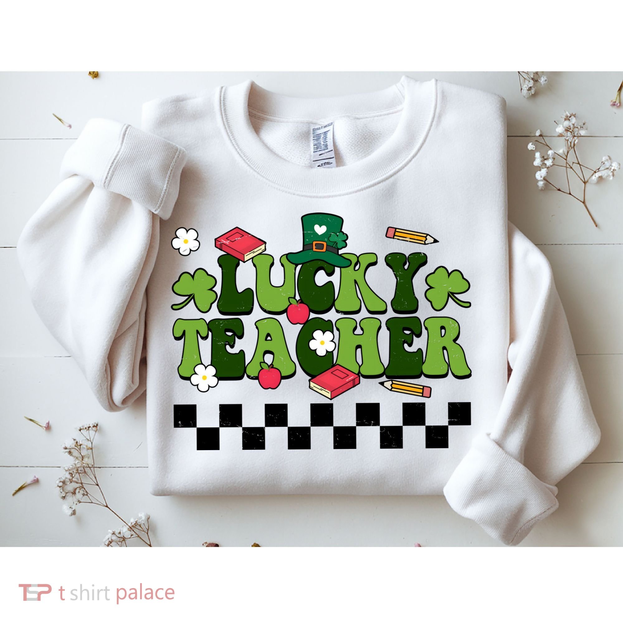 Lucky Teacher St Patrick's Day Holiday Sweatshirt