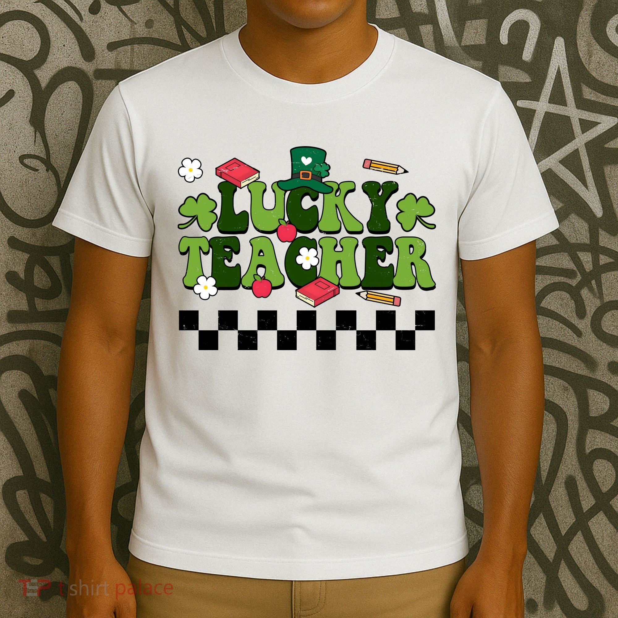 Lucky Teacher St Patrick's Day Holiday T-Shirt