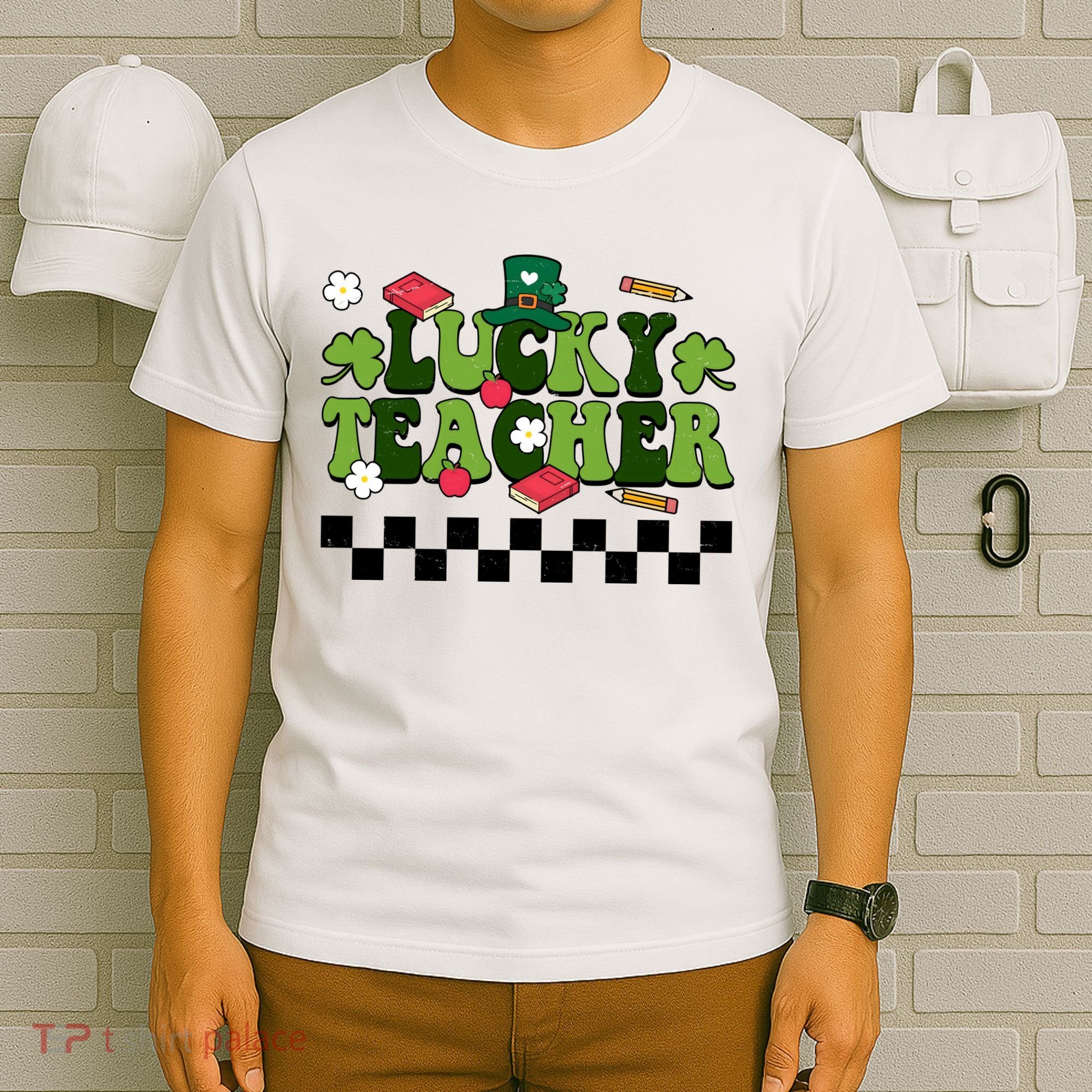 Lucky Teacher St Patrick's Day Holiday T-Shirt