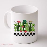 Lucky Teacher St Patrick's Day Holiday Coffee Mug thumb 0