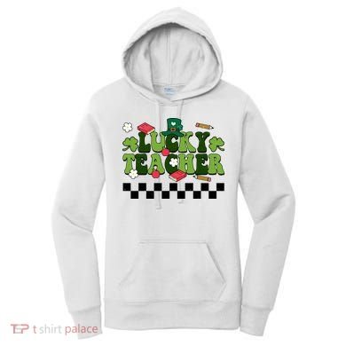 Lucky Teacher St Patrick's Day Holiday Women's Hoodie