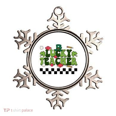 Lucky Teacher St Patrick's Day Holiday Ornament