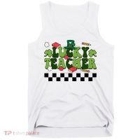 Lucky Teacher St Patrick's Day Holiday Tank Top thumb 0