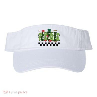 Lucky Teacher St Patrick's Day Holiday Visor
