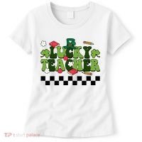 Lucky Teacher St Patrick's Day Holiday Women's T-Shirt thumb 0