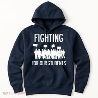 LA Teacher Strike Protest Los Angeles Teach Education Union Hoodie thumb 0