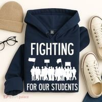 LA Teacher Strike Protest Los Angeles Teach Education Union Hoodie thumb 4