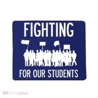 LA Teacher Strike Protest Los Angeles Teach Education Union Mousepad thumb 0