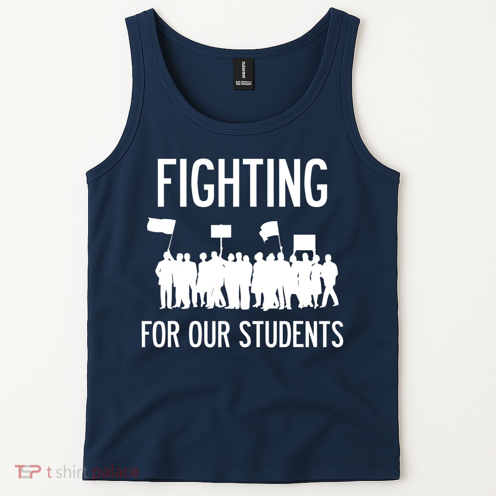 LA Teacher Strike Protest Los Angeles Teach Education Union Tank Top