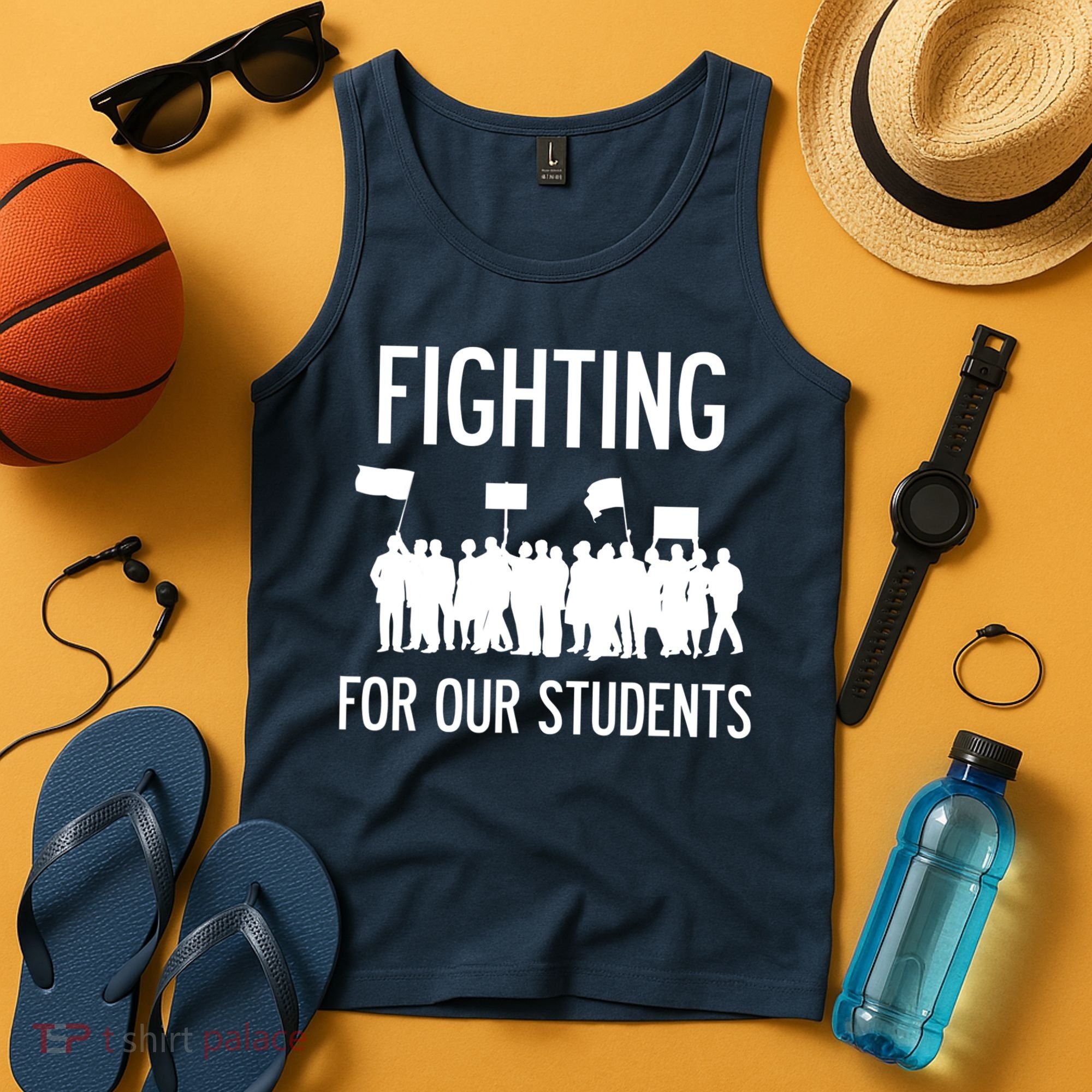 LA Teacher Strike Protest Los Angeles Teach Education Union Tank Top