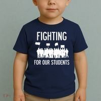 LA Teacher Strike Protest Los Angeles Teach Education Union Toddler T-Shirt thumb 2