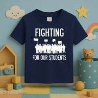 LA Teacher Strike Protest Los Angeles Teach Education Union Toddler T-Shirt thumb 3