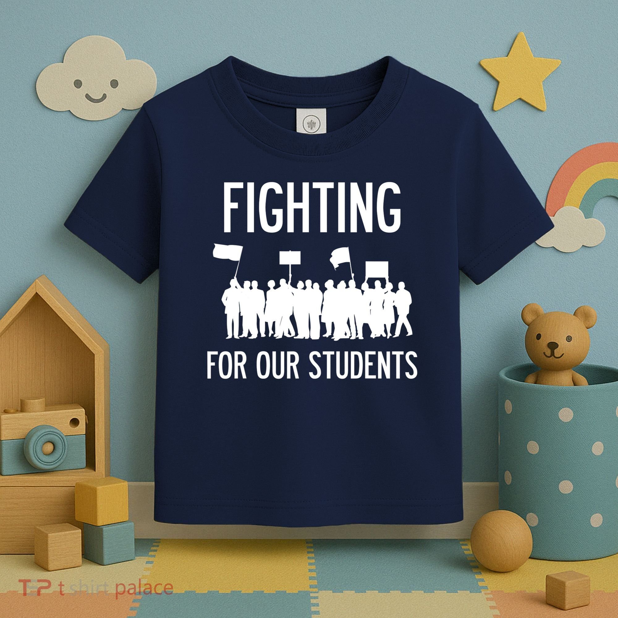 LA Teacher Strike Protest Los Angeles Teach Education Union Toddler T-Shirt