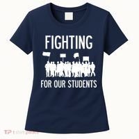 LA Teacher Strike Protest Los Angeles Teach Education Union Women's T-Shirt thumb 0