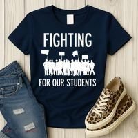 LA Teacher Strike Protest Los Angeles Teach Education Union Women's T-Shirt thumb 3