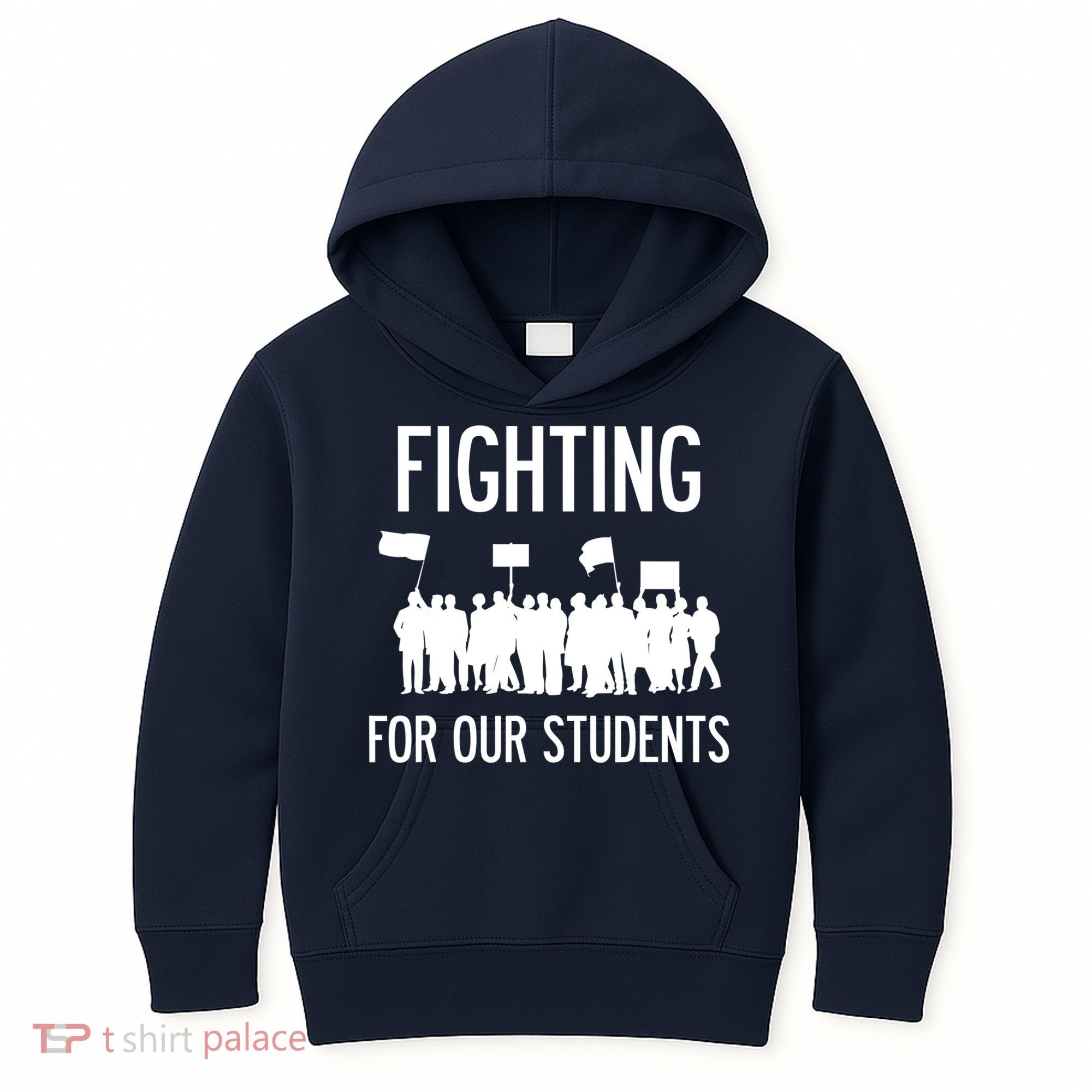 LA Teacher Strike Protest Los Angeles Teach Education Union Kids Hoodie