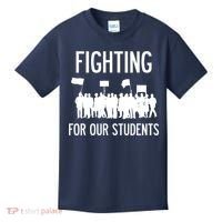 LA Teacher Strike Protest Los Angeles Teach Education Union Kids T-Shirt thumb 0