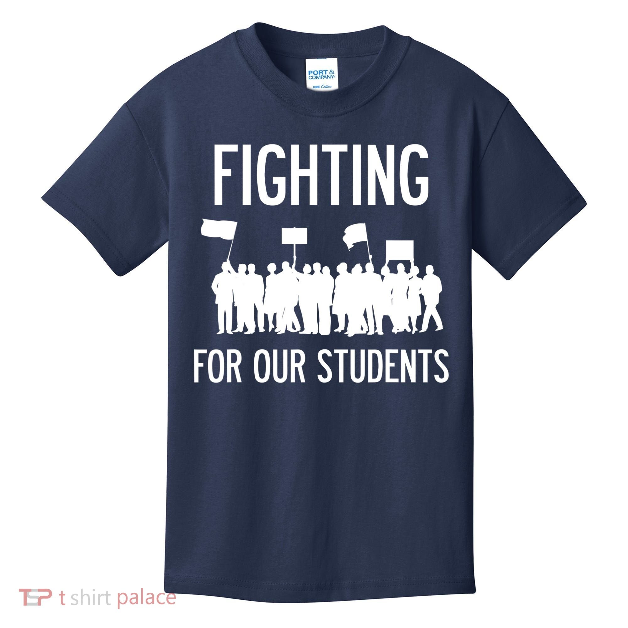 LA Teacher Strike Protest Los Angeles Teach Education Union Kids T-Shirt
