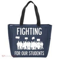 LA Teacher Strike Protest Los Angeles Teach Education Union Tote Bag thumb 0