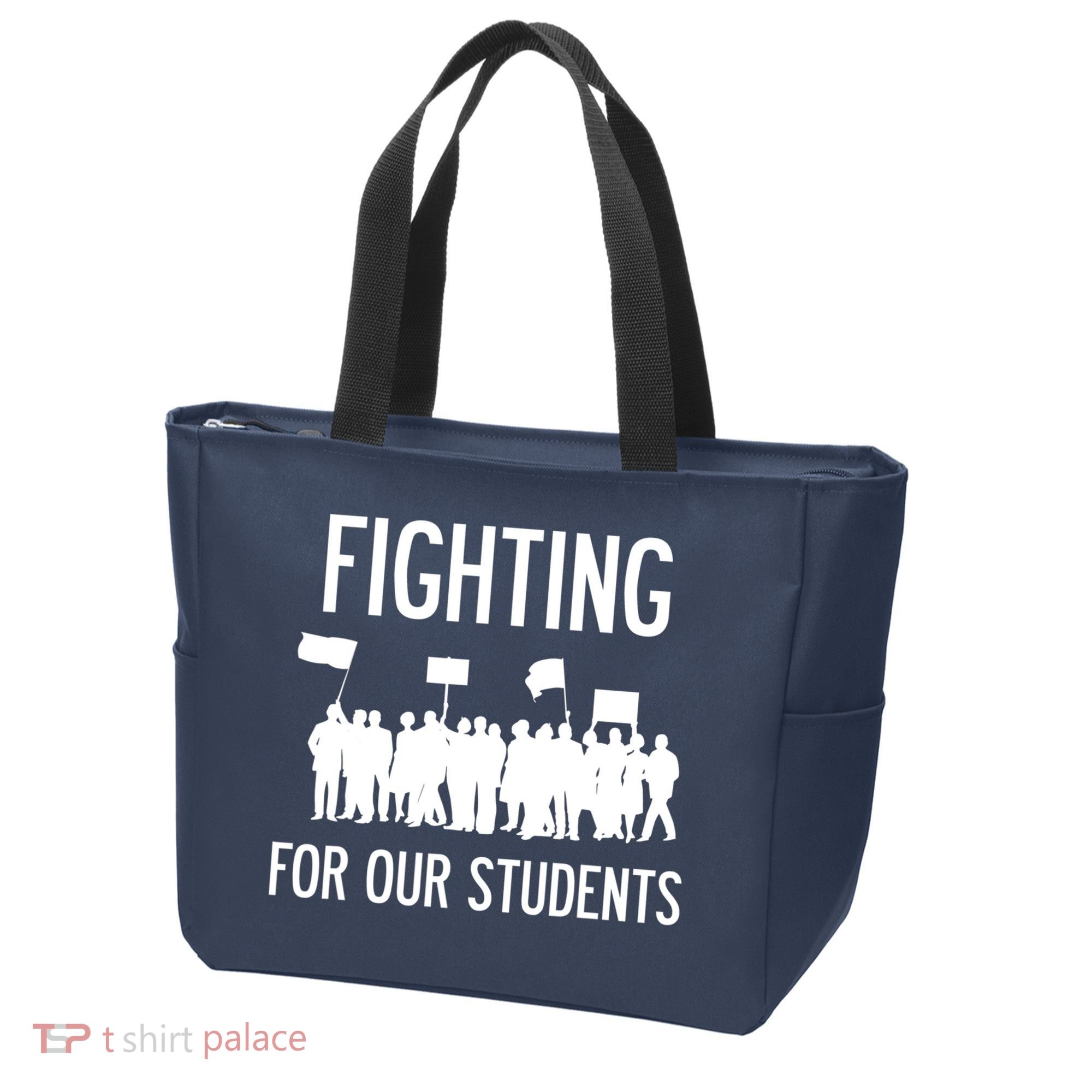 LA Teacher Strike Protest Los Angeles Teach Education Union Tote Bag